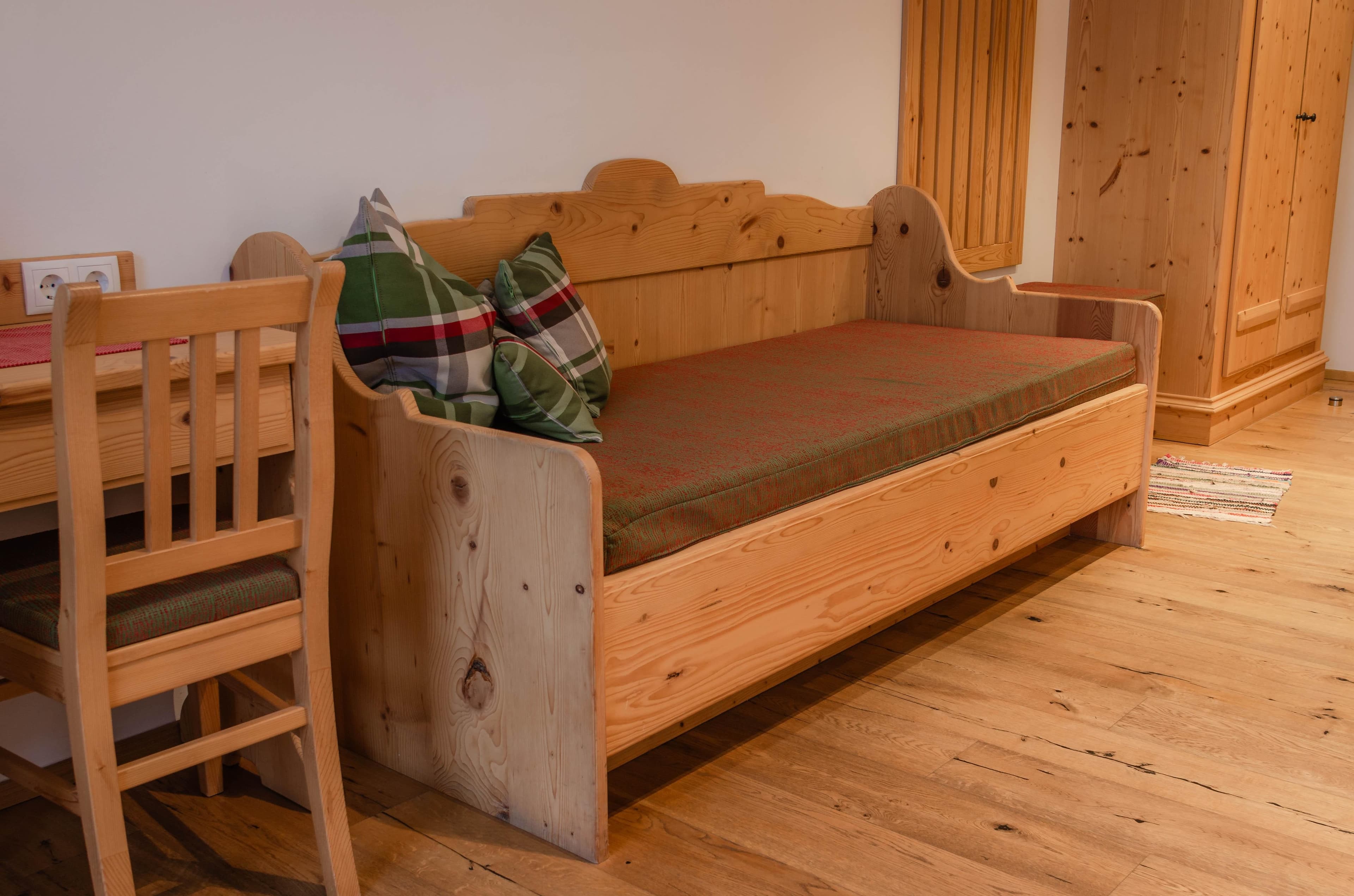 Bauernhof Krahlehen · Dreibettzimmer mit Frühstück